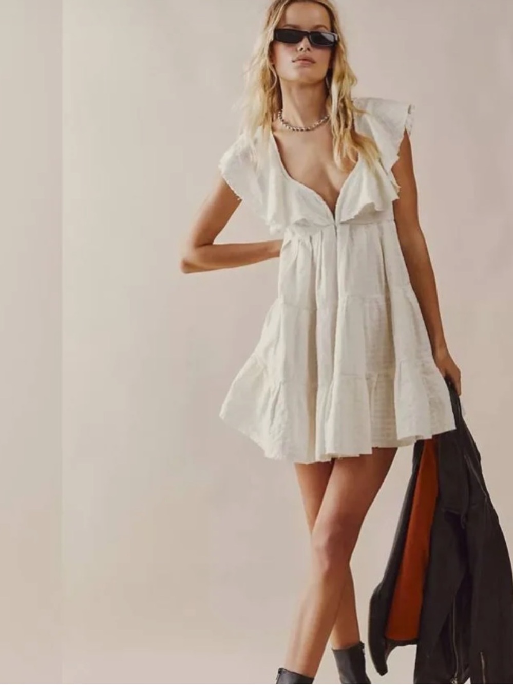 Free People Undone Mini Dress